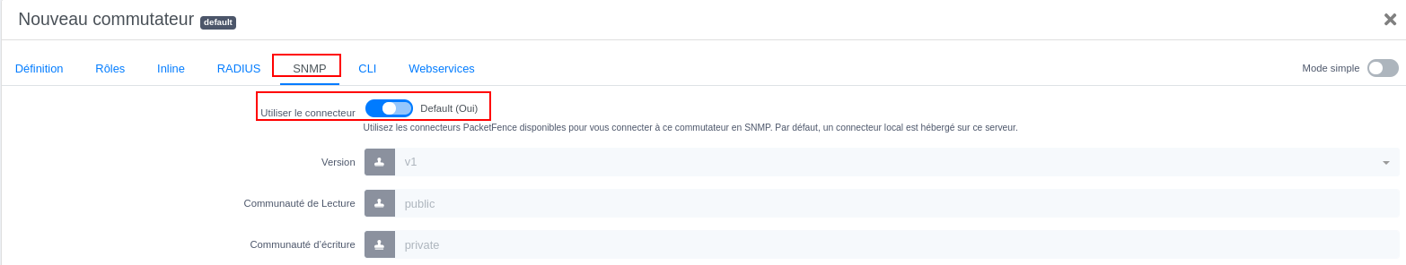 Configuration PacketFence AP Unifi