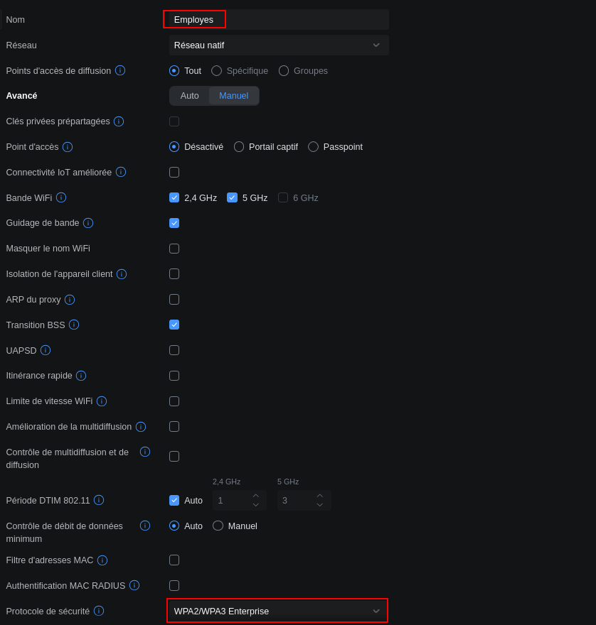 Config WiFi Ets