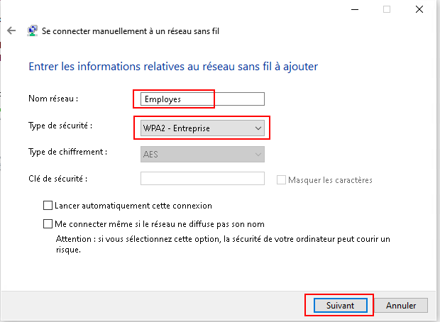 Config WiFi PC